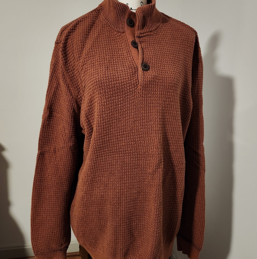 G.H. Bass & Co. Rich Brown Knit Sweater